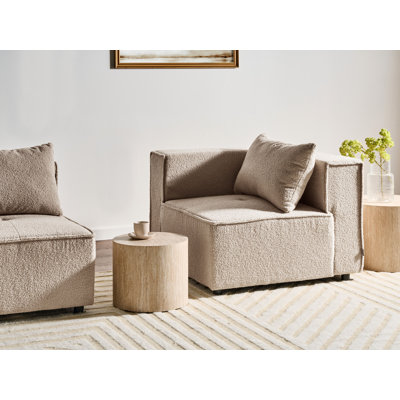 Chandy 1 Seater Boucle Modular Corner Sofa