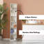 Armoire de rangement rotative pour salle de bain avec miroir pleine grandeur, pivotant à 360 degrés-70496123