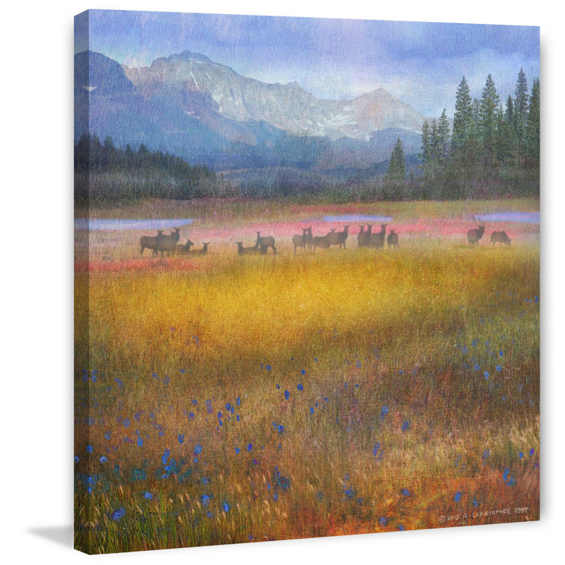 Chris Vest - Wrapped Canvas Painting, 122cm H x 122cm W x 3.81cm D