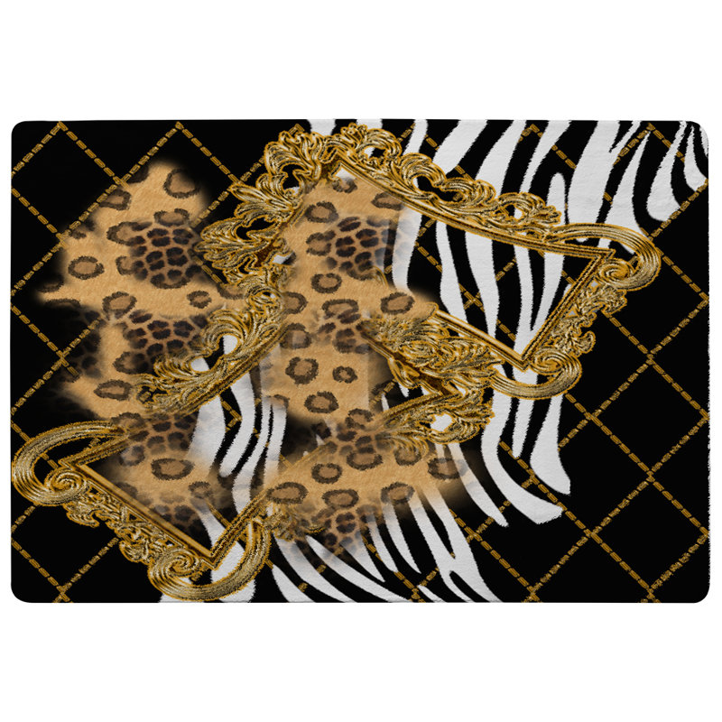 Nusbaum Shag Area Rug, Rectangle 140 x 200cm