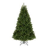 Downswept Douglas 10" Green Fir Artificial Christmas Tree with 1000 LED Multi Lights and Stand