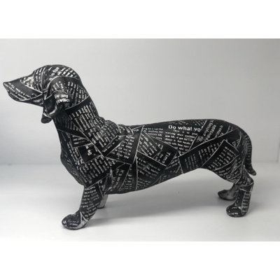 Statue décorative de chien