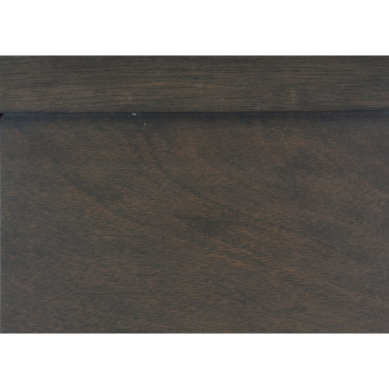 Ensemble de chambre avec grand lit 4 pièces Ve, style transitionnel, finition gris teint