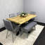Dining Set with Bench and 4 Chairs