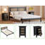 Ensemble de chambre à coucher 3 pièces pour lit double, noir-1627680818-1627680817