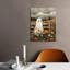 «Spooky Ghost In The Pumpkin», art mural 24 po x 32 po