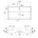 Scarabeo By Nameeks Teorema 13.39'' White Ceramic Rectangular Bathroom Sink with Overflow