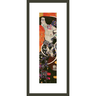 «Judith II (Salome)» par Gustav Klimt, impression giclée encadrée