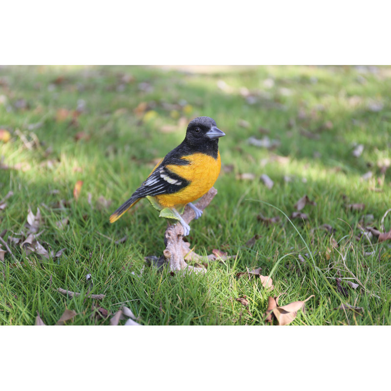 Oriole on Branch Statue