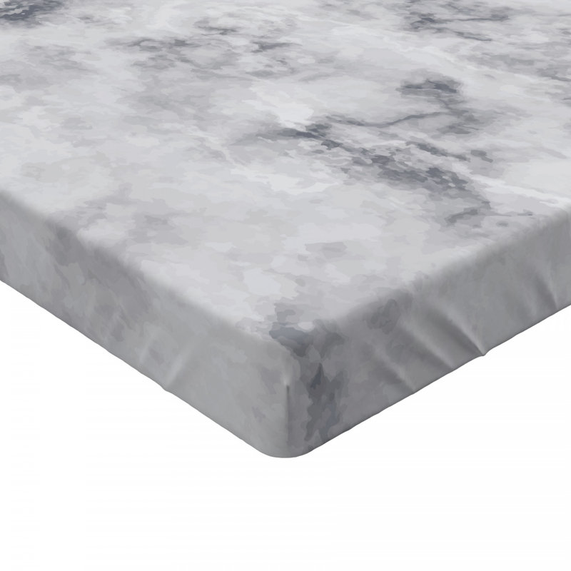 Microfiber Abstract Fitted Sheet, Twin XL Fitted Sheet