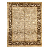 Oriental Area Rug in Brown