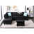 Similicuir gris anthracite