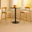 Tabourets de comptoir en bois massif de style moderne Mid-Century 24 po, tabourets de comptoir rembourrés avec pieds en bois pour îlot de cuisine Bar (structure et coussin)-1731675946-1731675945