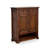 Dark-brown Solid Wood Shoe Storage Bench