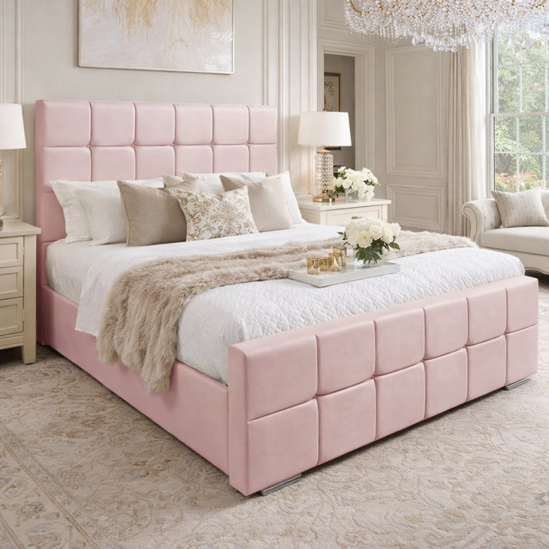 Bed, Single (3'), Pink