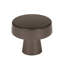 Bouton d'armoire en bronze huilé de 1 5/8 po (41 mm) de diamètre Blackrock-12018065-109272201