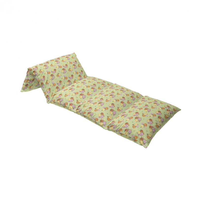 Housse de coussin d'extérieur Bouquets Roses, H 2 po x l 36 po x P 88 po