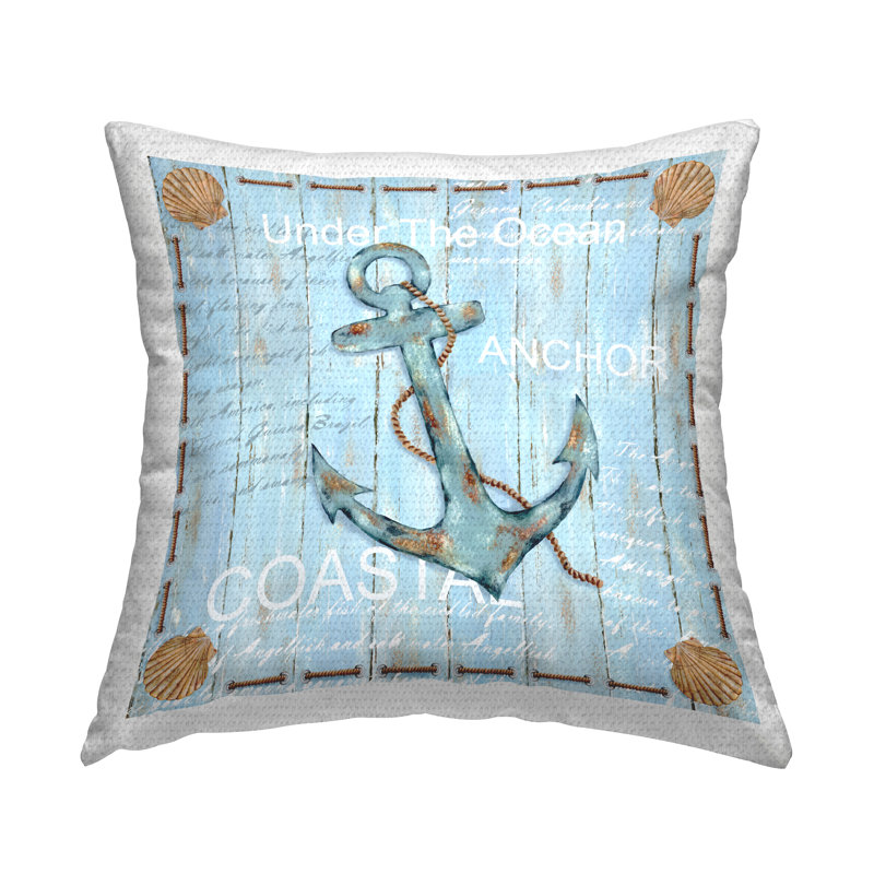 Coussin décoratif rayé intérieur / extérieur