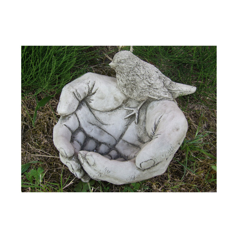 Hendren Polystone Birdbath