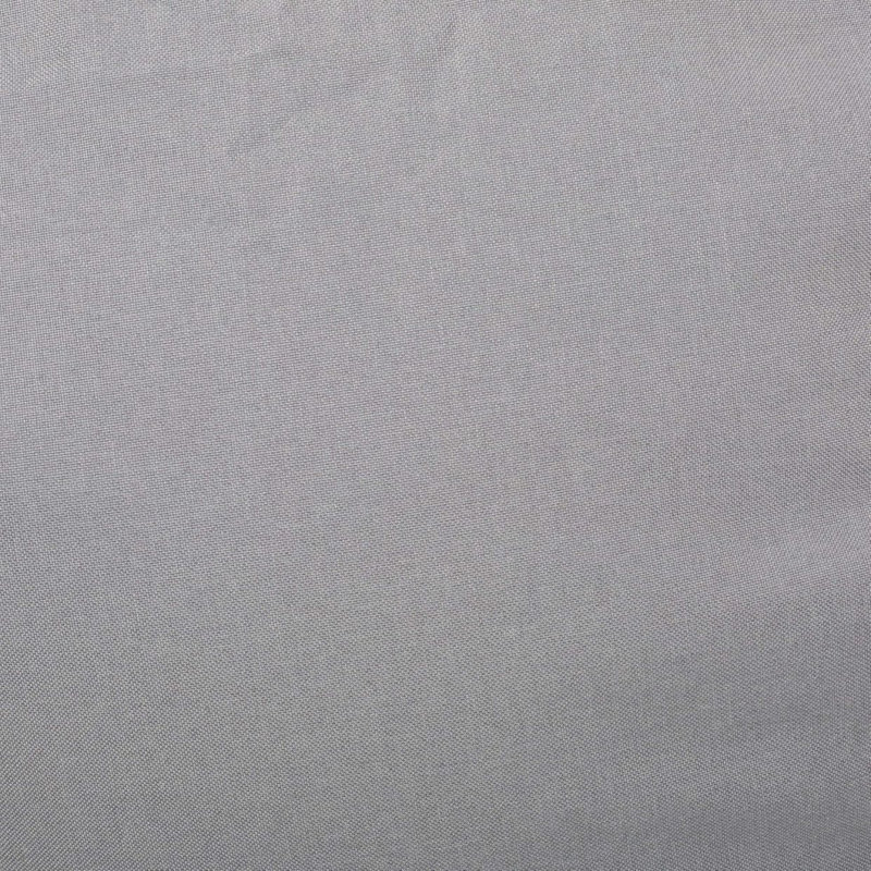 Bean Bag Chair For Lounge, 25.05" H x 34.05" W x 34.05" D, Light Gray Polyester