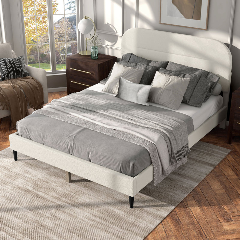 Anij Upholstered Platform Bed