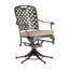 Chaise berçante d'extérieur en métal avec coussins Provance-83259814-93663845-83259840