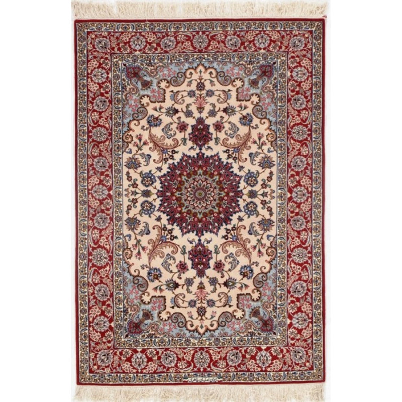 One-of-a-Kind Rectangle 3'9" X 5'6" Hand Knotted Area Rug