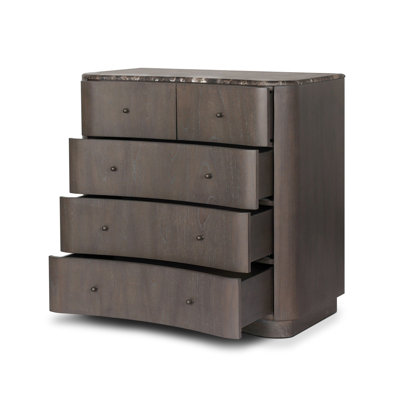 39" Aluminum Dresser