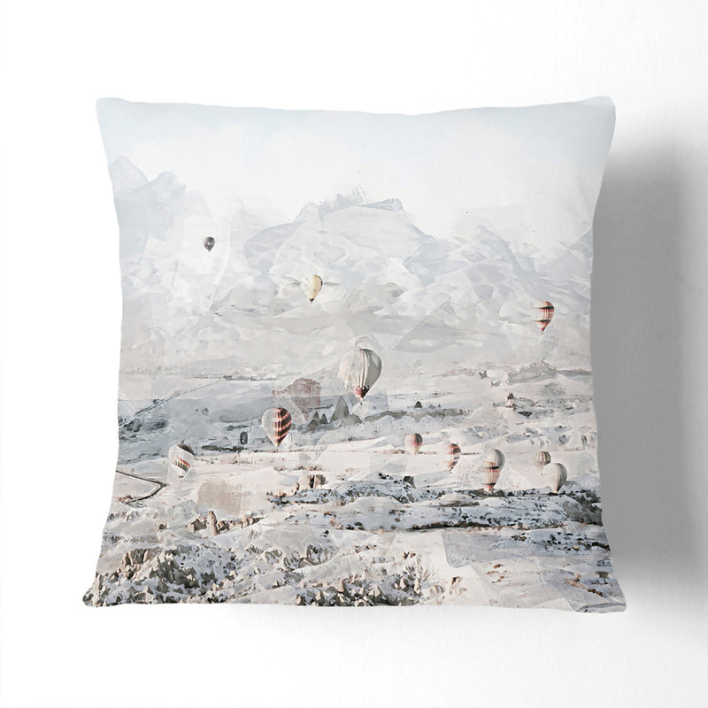 Square Cushion, 40cm H x 40cm W x 15cm D, Stone