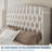 Velvet Upholstered Platform Bed Frame, With Deep Button Tufted Wingback Headboard-1201124706-1201124719