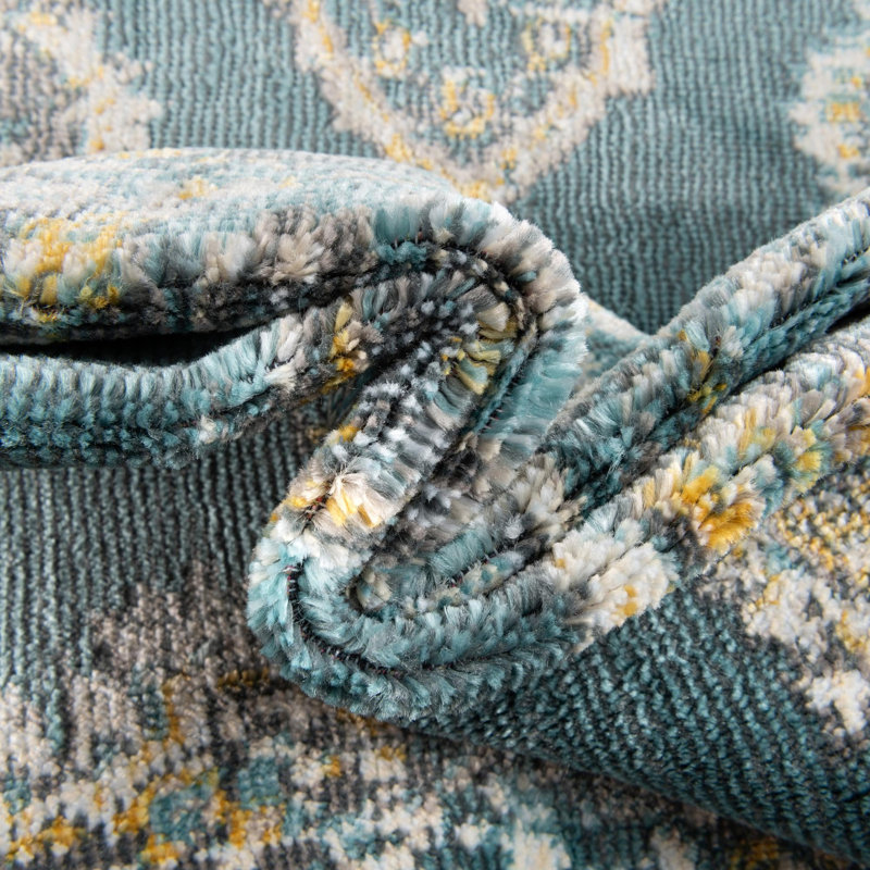 Paragon Floral Indoor Rug, Octagon 4' x 4'