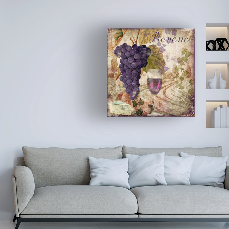 Art sur toile «Bachelor Sasha Wine Country III», H 24 po x l 24 po