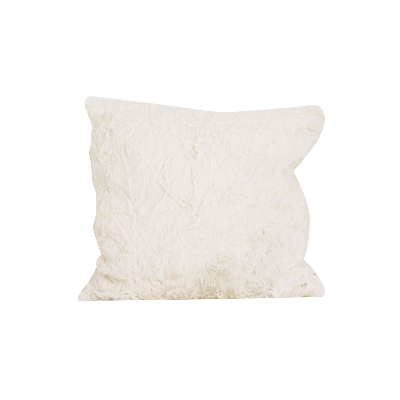  Rabbit Faux Fur Throw Pillow