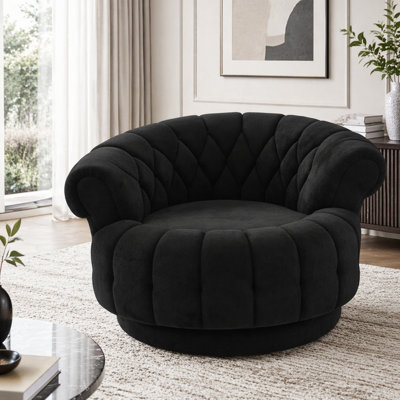 Fauteuil d'appoint pivotant