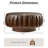Khadim 31.5" Round Drum Coffee Table-161999406