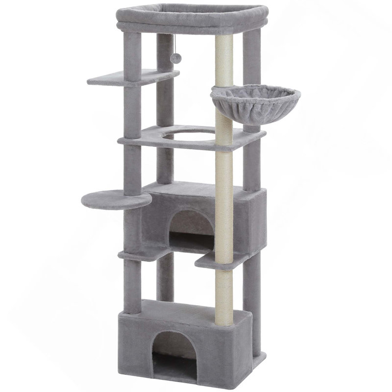 Arbre à chat robuste pour grands chats d'intérieur