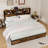Bed Frame With Charging Station Storage Headboard Under-bed Storage Space-1159367959