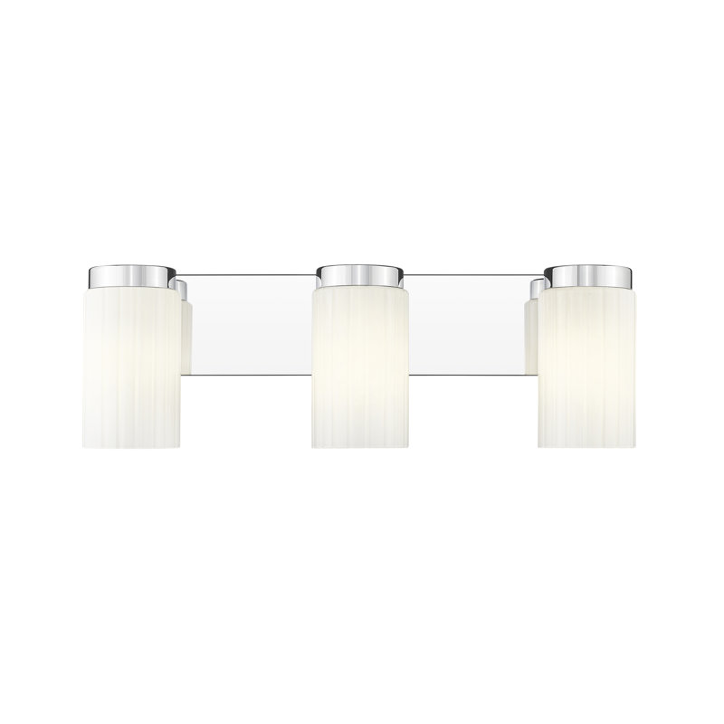Meuble-lavabo 3 lumières Rosevale, Chrome