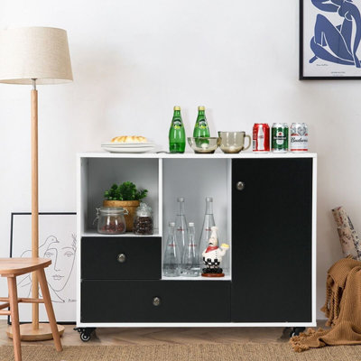90cm Wide 2 -Drawer Mobile File Cabinet