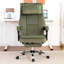 Fauteuil de direction avec repose-pieds et appui-tête amovible, chaise de bureau ergonomique à haut dossier-1396905255