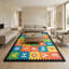 Tapis éducatif multicolore casse-tête