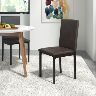Chaise d'appoint rembourrée Aloke Mizell