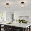 Glass Semi Flush Mount-1290450707