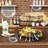2-Tier Under Sink Cabinet Organizer Sliding Drawer for Pantry, Kitchen, Black-2019918197
