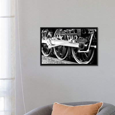 Antique Train Photographic Print on Canvas