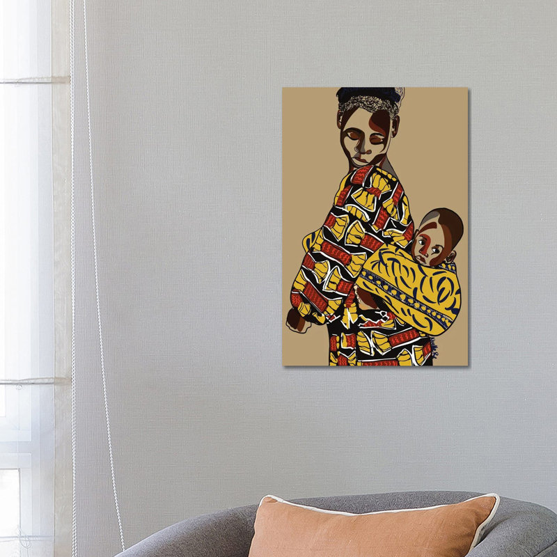 Wrapped up in Love II 1 Piece Wall Art on Canvas, 66.04 cm H x 45.72 cm W x 1.91 cm D, Wrapped Canvas