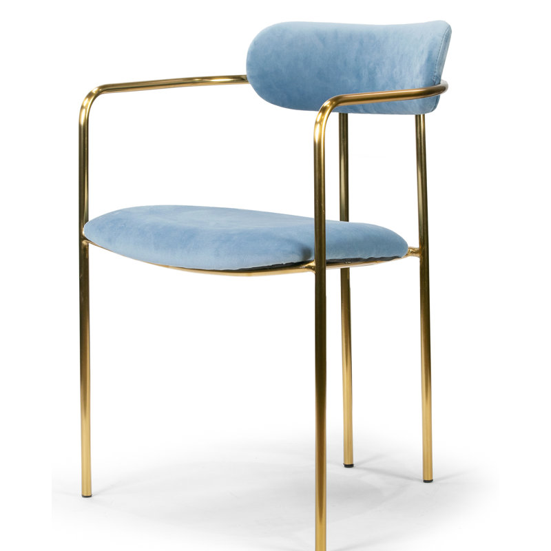 Chaise de salle à manger rembourrée Verduzco