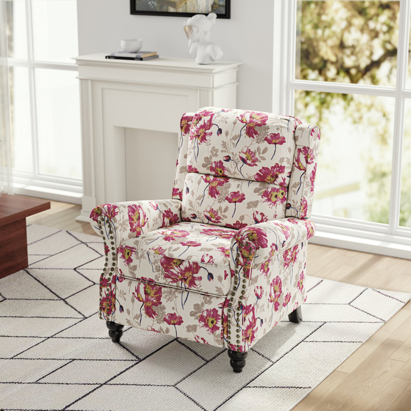 Ameiah Recliner, Pattern White