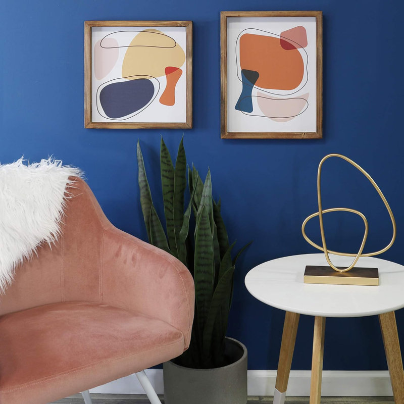 Art mural Mid-Century moderne encadré