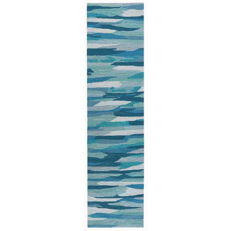 Theriot Performance Hand Tufted Abstract Indoor / Outdoor Rug